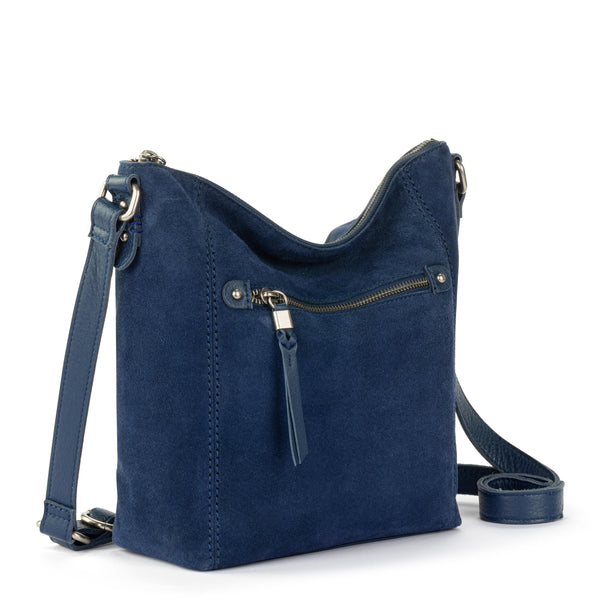 Sakroots Ashland Crossbody Indigo Suede