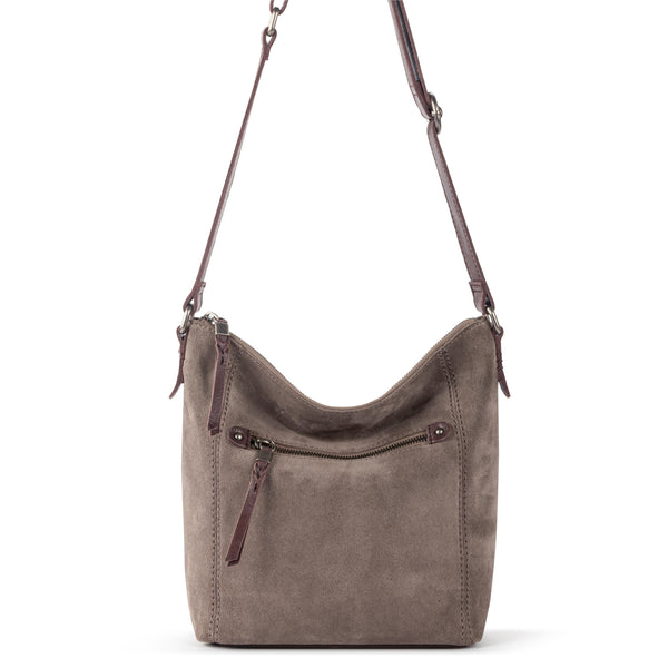 Sakroots Ashland Crossbody Mushroom Suede