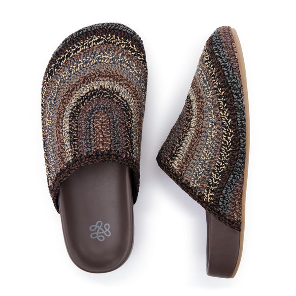 Sakroots Bolinas Clog Aspen Stripe