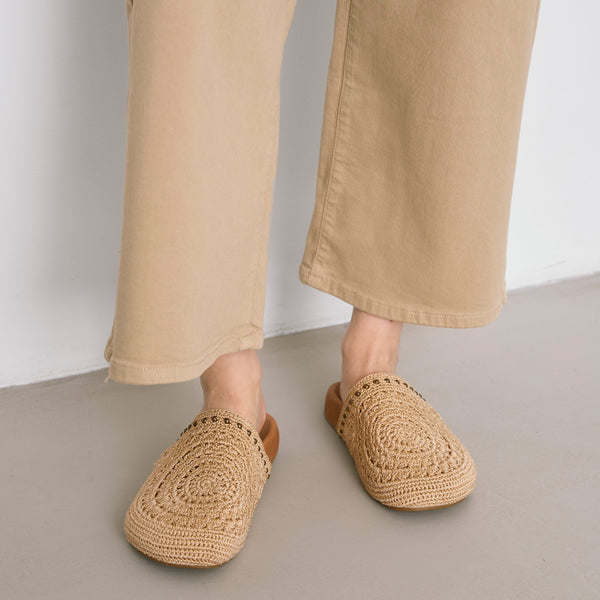Sakroots Bolinas Clog Bamboo Medallion