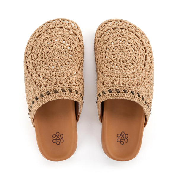 sakroots Bolinas Clog Bamboo Medallion