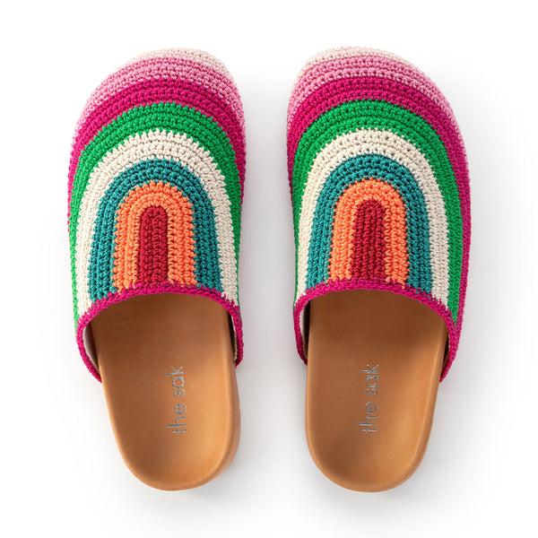 sakroots Bolinas Clog Beach Stripe