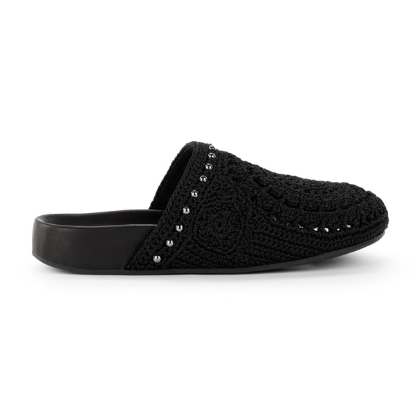 Sakroots Bolinas Clog Black Medallion