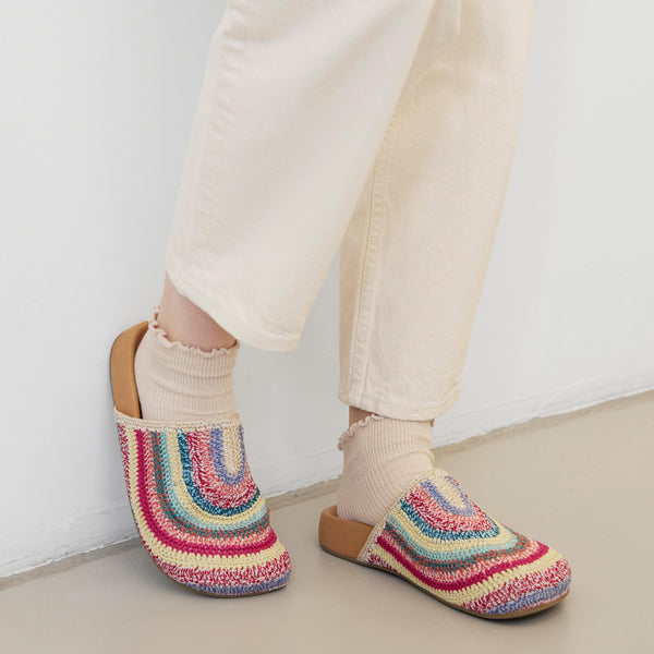 Sakroots Bolinas Clog Eden Stripe