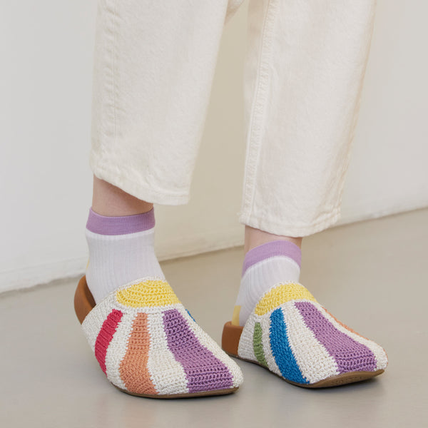 Sakroots Bolinas Clog Multi Sunbeam