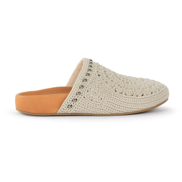 Sakroots Bolinas Clog Natural Medallion