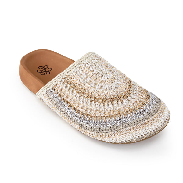 Sakroots Bolinas Clog Sand Stripe