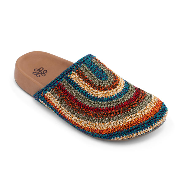 Sakroots Bolinas Clog Woodland Stripe