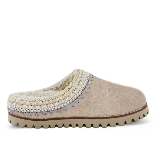 Sakroots Bolinas Everyday Clog Sand Shearling