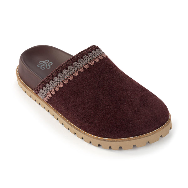 Sakroots Bolinas Lug Sole Clog Mahogany Seminyak