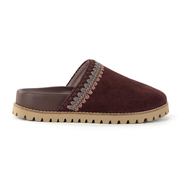 Sakroots Bolinas Lug Sole Clog Mahogany Seminyak