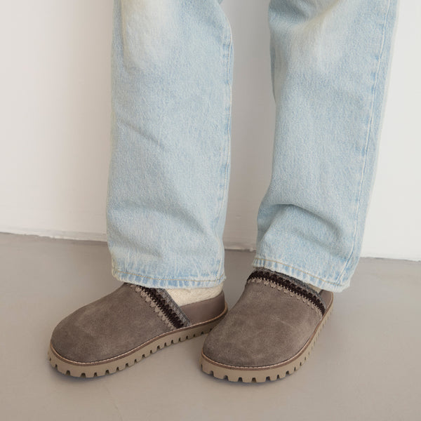 Sakroots Bolinas Lug Sole Clog Mushroom Seminyak