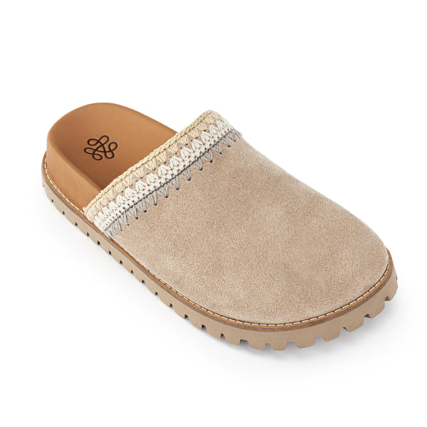 Sakroots Bolinas Lug Sole Clog Sand Seminyak