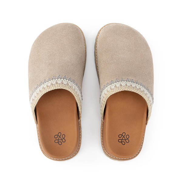 sakroots Bolinas Lug Sole Clog Sand Seminyak