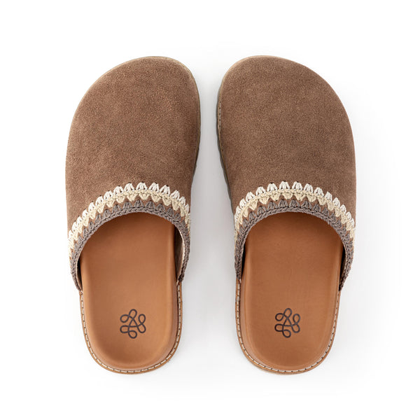 sakroots Bolinas Lug Sole Clog Tobacco Seminyak