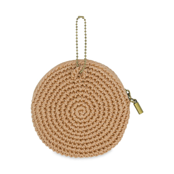 Sakroots Circle Coin Pouch Bamboo Stone Heart
