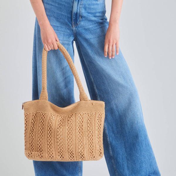 Sakroots Crafted Classic Carryall Bamboo With Gold