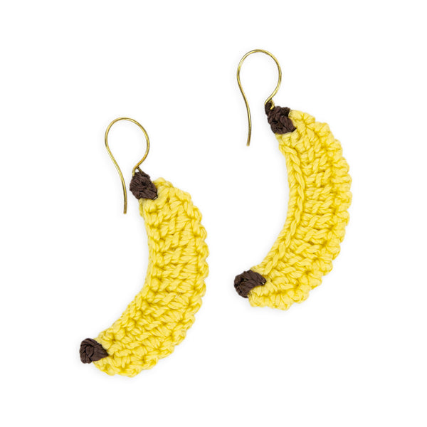 sakroots Cyrus Charm Earrings Banana