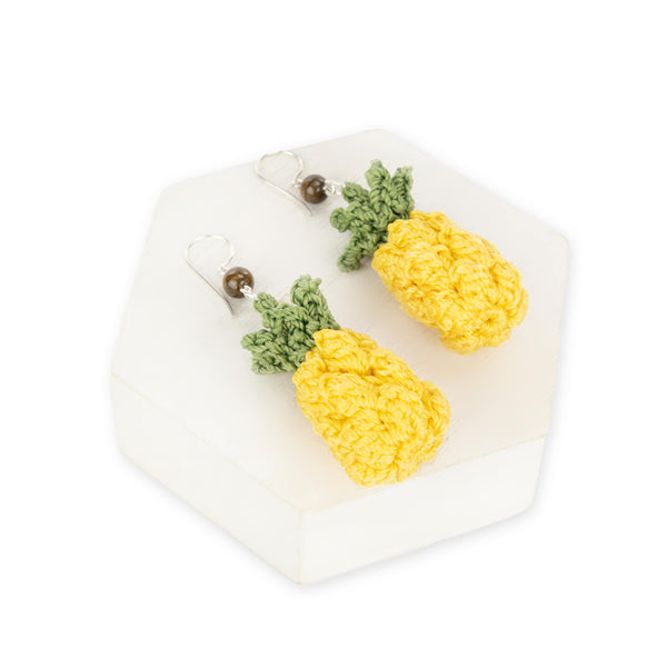 Sakroots Cyrus Charm Earrings Pineapple