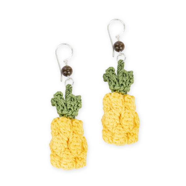 sakroots Cyrus Charm Earrings Pineapple