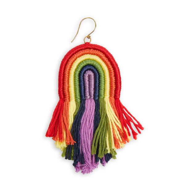 Sakroots Cyrus Charm Earrings Rainbow