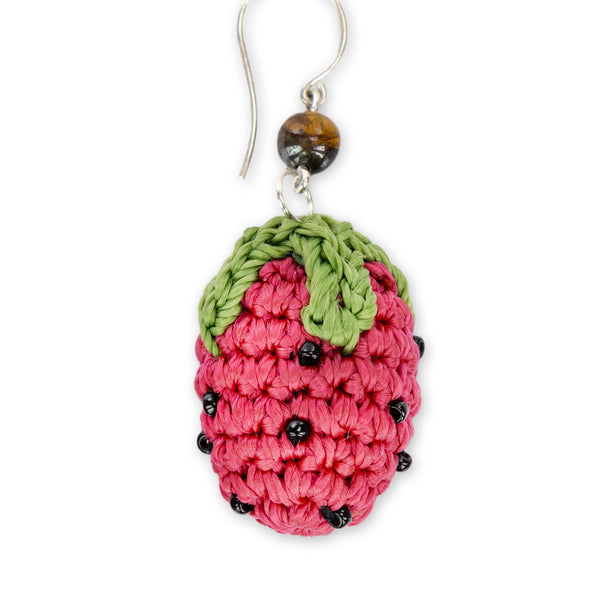 Sakroots Cyrus Charm Earrings Strawberry