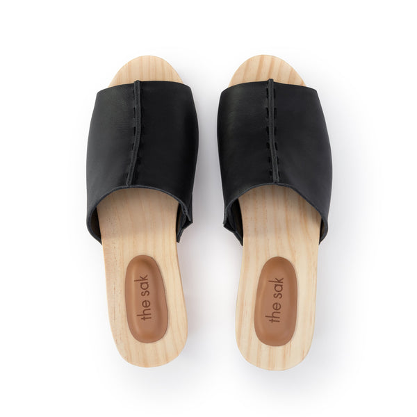 sakroots Ella Clog Sandal Black