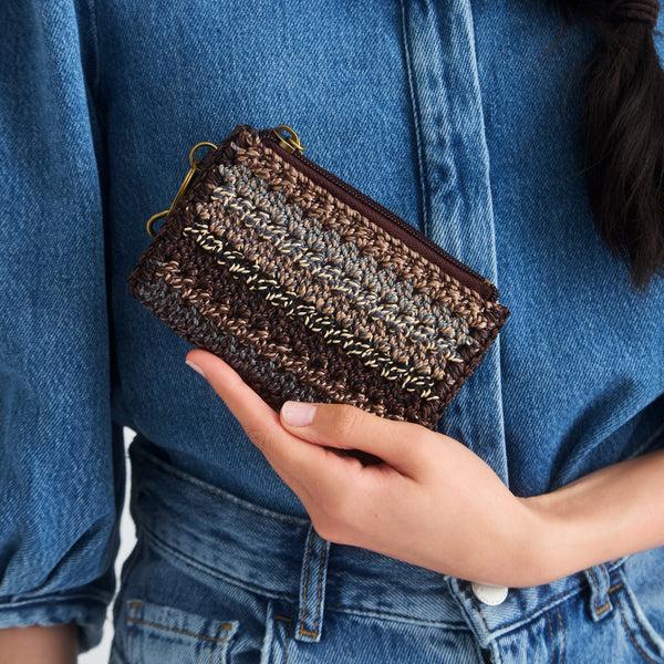 Sakroots Encino Essential Wallet Aspen Stripe