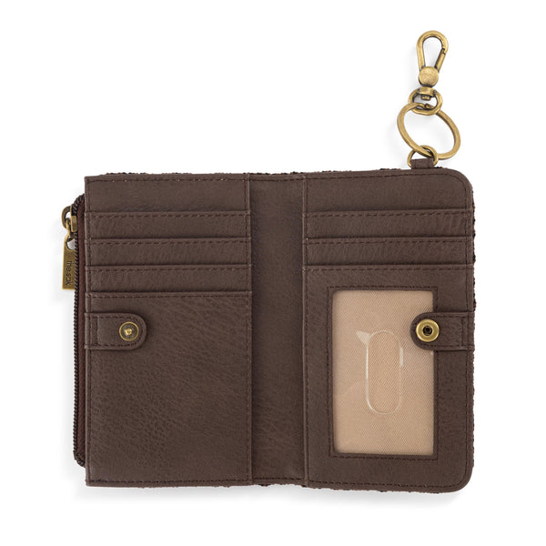 Sakroots Encino Essential Wallet Aspen Stripe