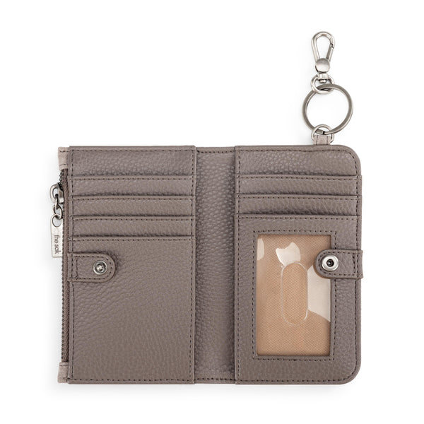 Sakroots Encino Essential Wallet Mushroom Suede