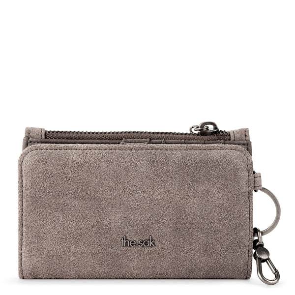 Sakroots Encino Essential Wallet Mushroom Suede