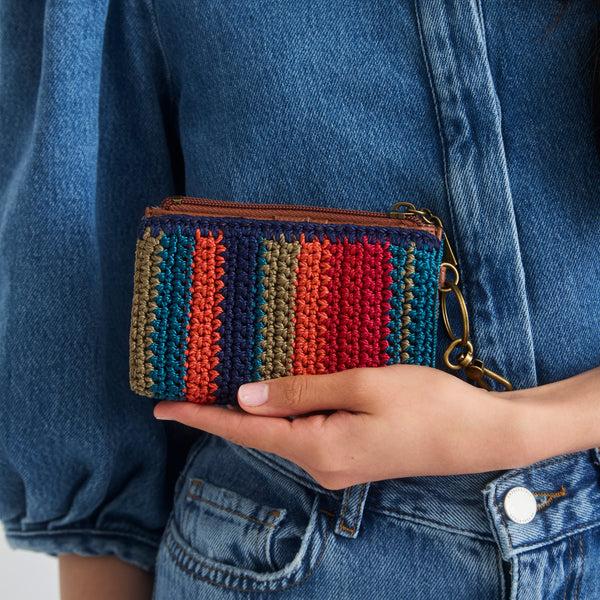 Sakroots Encino Essential Wallet Serape Stripe