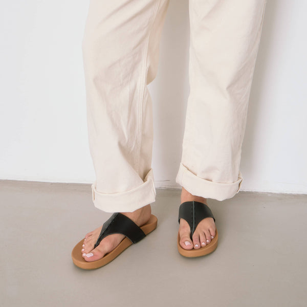 Sakroots Everly Sandal Black