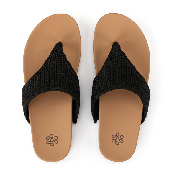 sakroots Everly Sandal Black