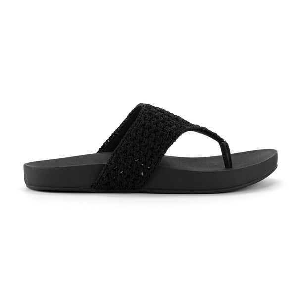 Sakroots Everly Sandal Black Medallion