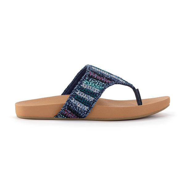 Sakroots Everly Sandal Lapis Stripe