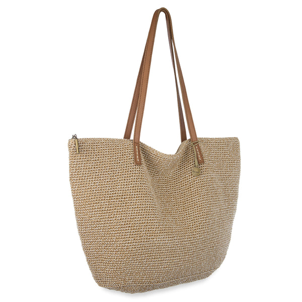Sakroots Faye Large Tote Bamboo Static