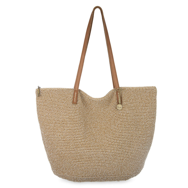 sakroots Faye Large Tote Bamboo Static