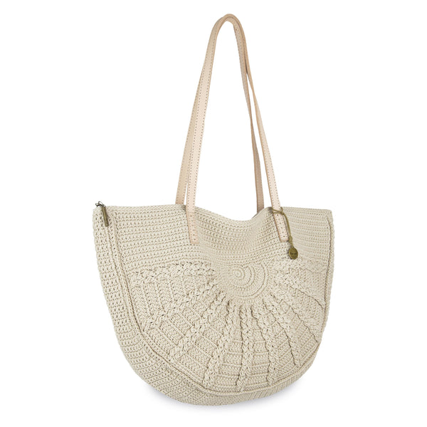 Sakroots Faye Large Tote Ecru Sunbeam