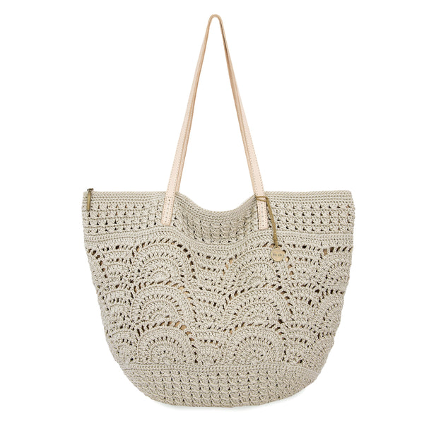 sakroots Faye Large Tote Natural Fan