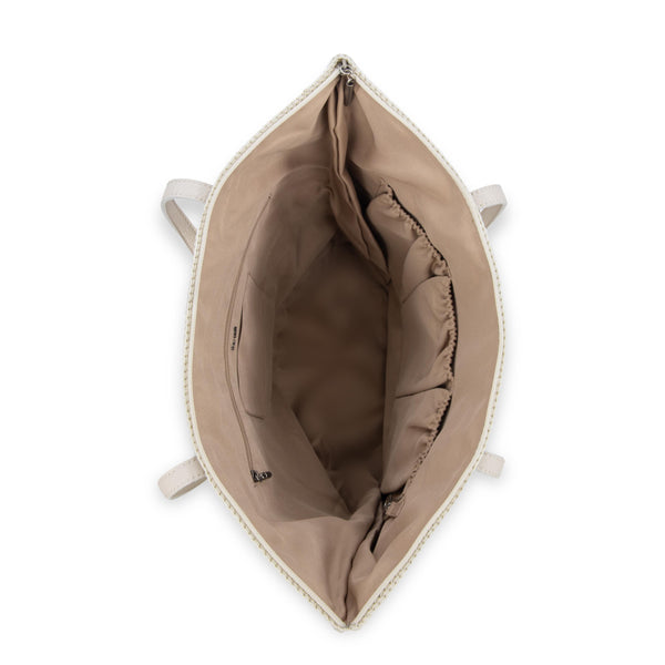 Sakroots Faye Large Tote Natural Medallion