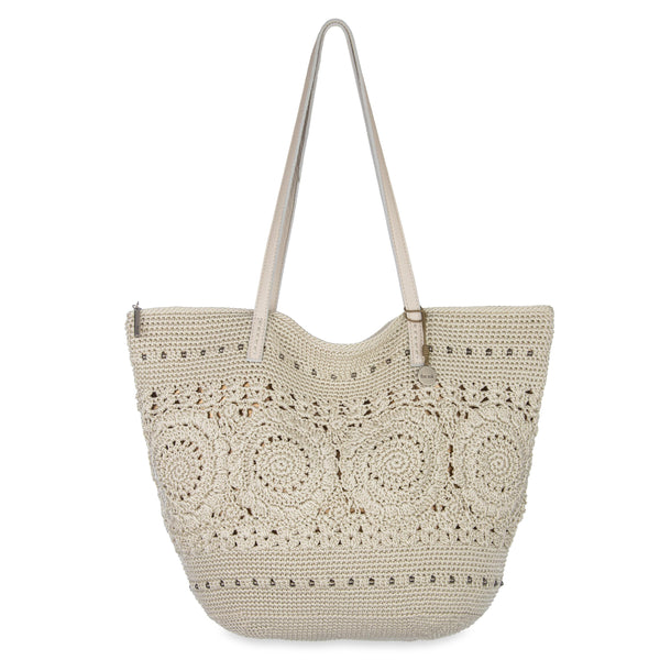 sakroots Faye Large Tote Natural Medallion