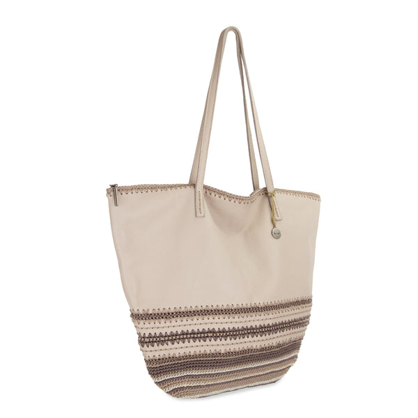 Sakroots Faye Large Tote Sand Seminyak