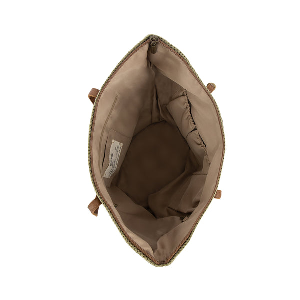 Sakroots Faye Large Tote Tobacco Seminyak