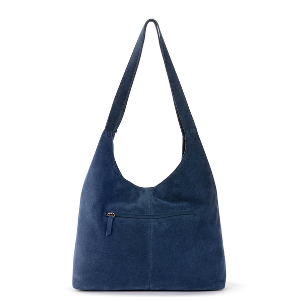 Sakroots Huntley Hobo Indigo Suede