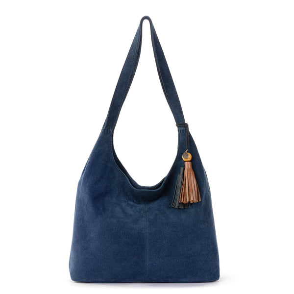 sakroots Huntley Hobo Indigo Suede