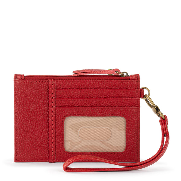 Sakroots Iris Card Wristlet Scarlet