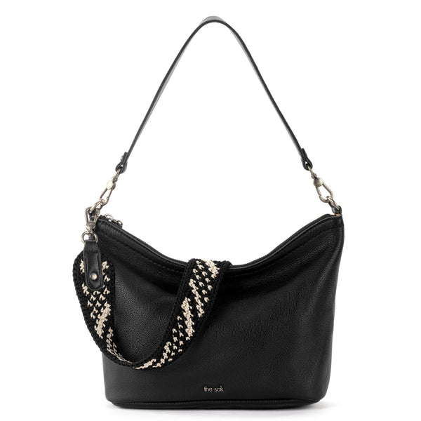 Sakroots Jasmine Small Hobo Black