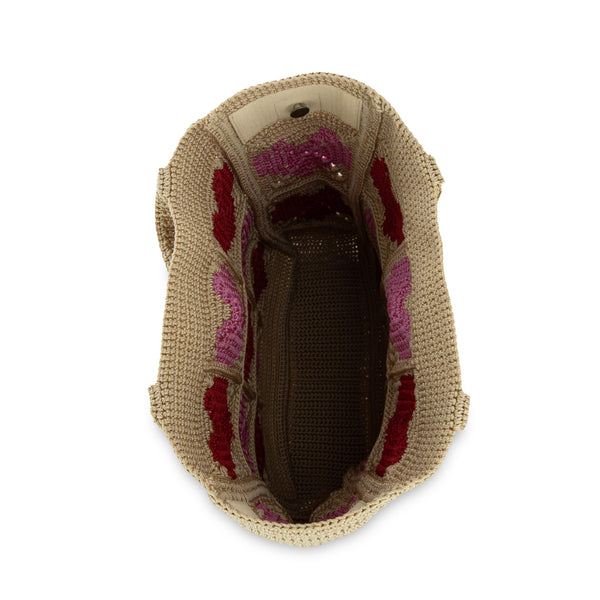 Sakroots Lanie Market Tote Bamboo Heart
