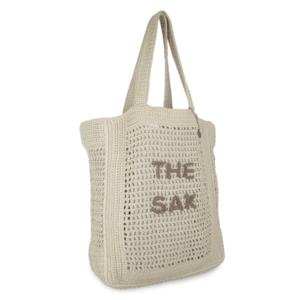 Sakroots Lanie Market Tote Ecru The Sak